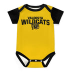 Wildcat All Over Print Cotton Baby's Short Sleeve Bodysuit