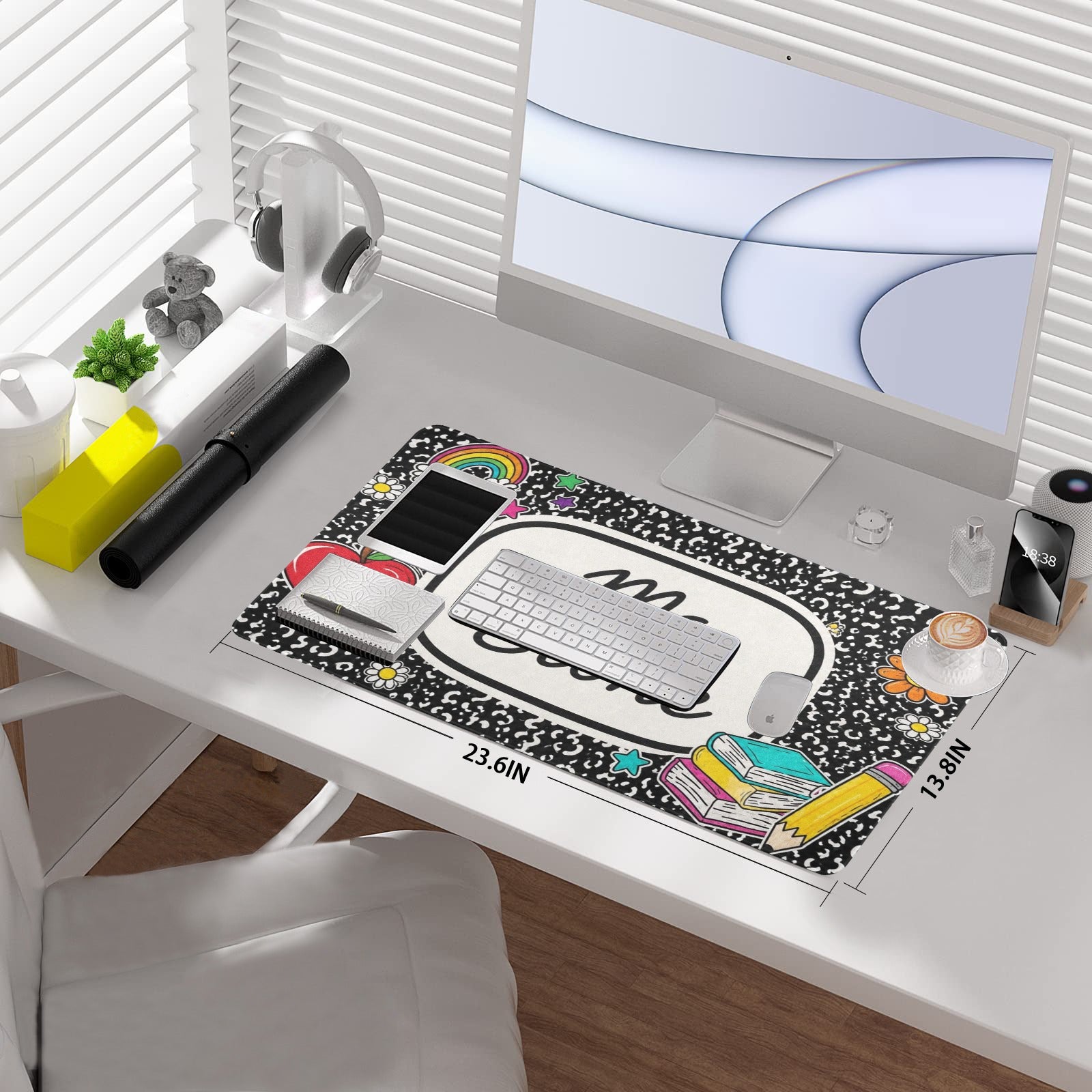 Mouse Pad, Rectangle Mousepad 23.6"x13.8"