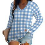Womens Long Sleeve Loose Tee (TLREV2) Long sleeve loose tee