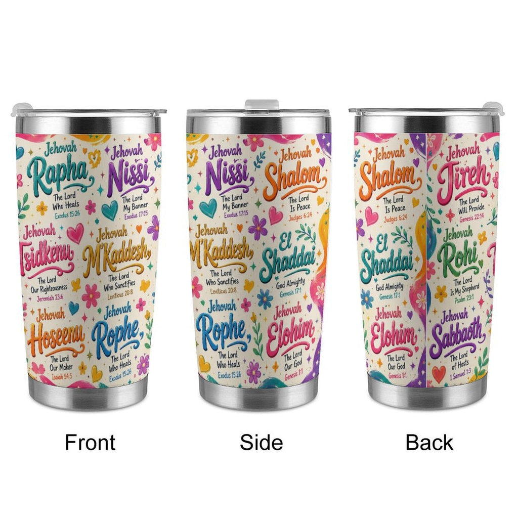 Names of God 20oz Stainless Steel Tumbler (USA)