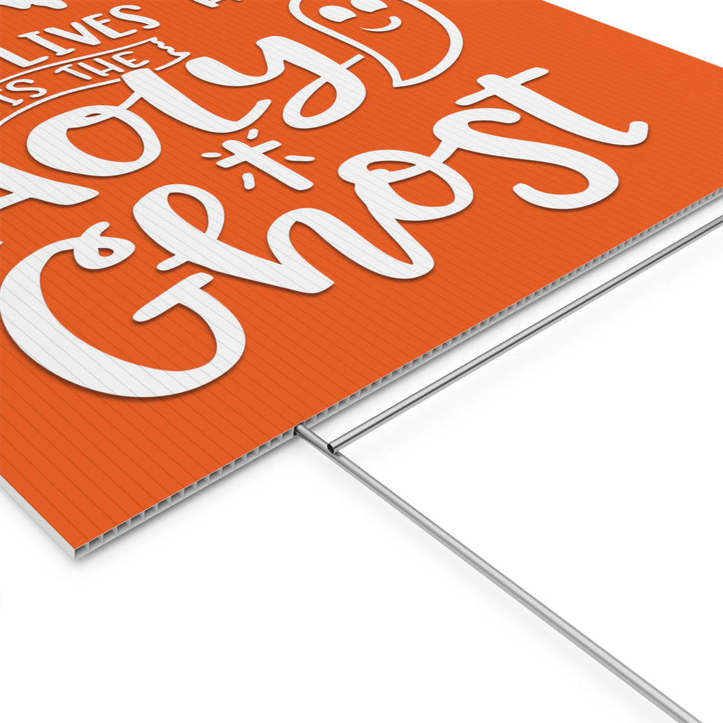 Plastic Yard Sign, Yard Sign, Halloween Sign, Sign,