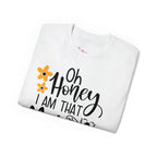 T-shirt, Mama t-shirt, Honey Bee, Tee, Yellow t-shirt