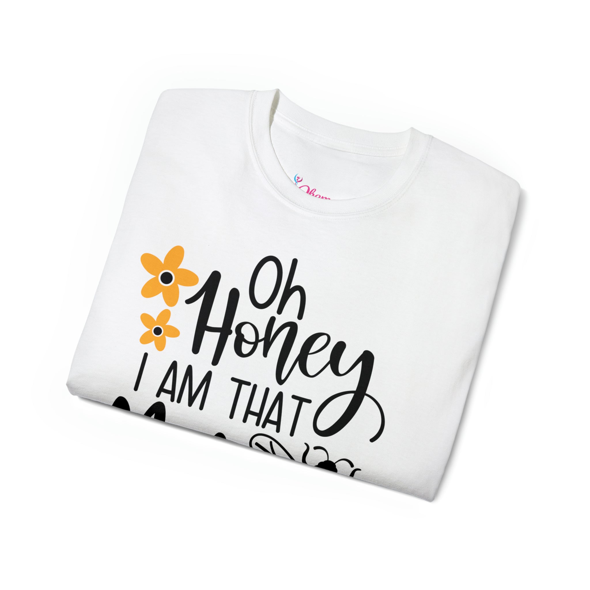 T-shirt, Mama t-shirt, Honey Bee, Tee, Yellow t-shirt