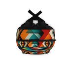 Backpack, Bookbag, Tote, Geometric Backpack