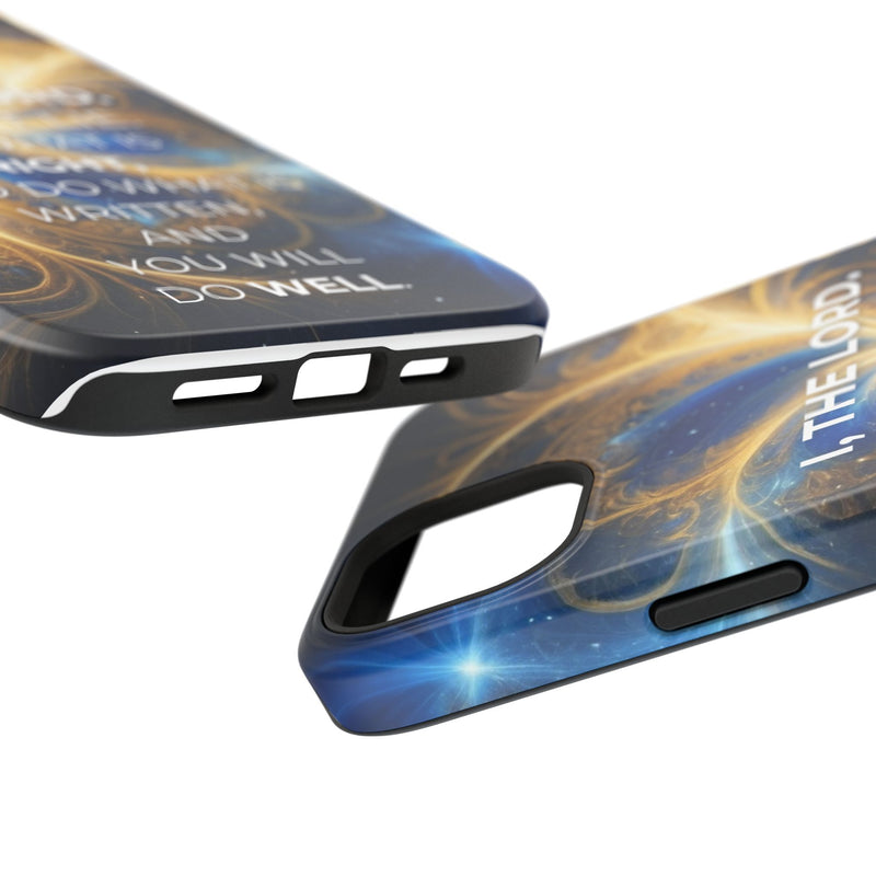 Inspirational Phone Case - I, The Lord - Impact-Resistant Cover, Bible Verse Gift, Motivational Case, Christian Accessory