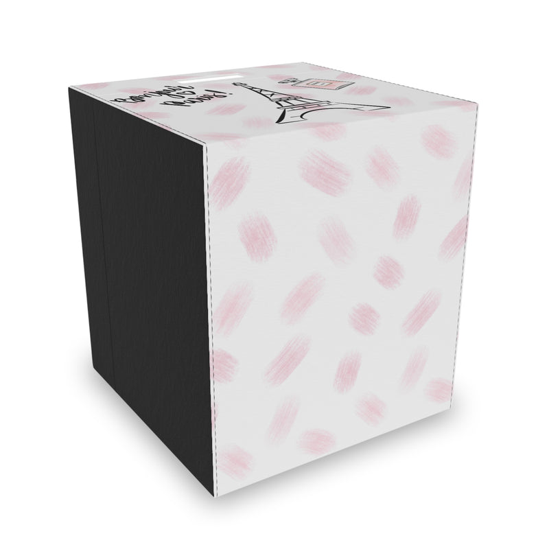 Felt Storage Box, Paris Theme