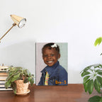 Wood-Custom Photo Frame Photo Panel for Tabletop Display 6"x8"