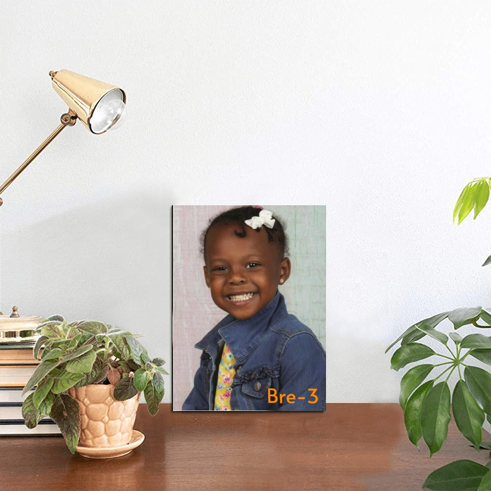 Wood-Custom Photo Frame Photo Panel for Tabletop Display 6"x8"