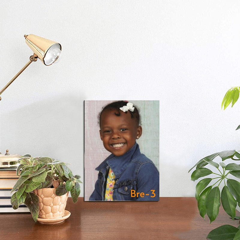 Wood-Custom Photo Frame Photo Panel for Tabletop Display 6"x8"
