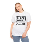 Black History t-shirt, Cotton T-shirt, Black t-shirt, T-shirt