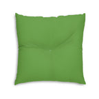 Tufted Floor Pillow, Square, African Print Pillow, African Pillow