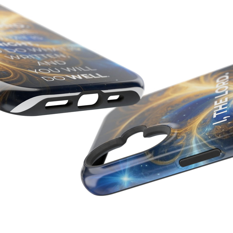 Inspirational Phone Case - I, The Lord - Impact-Resistant Cover, Bible Verse Gift, Motivational Case, Christian Accessory
