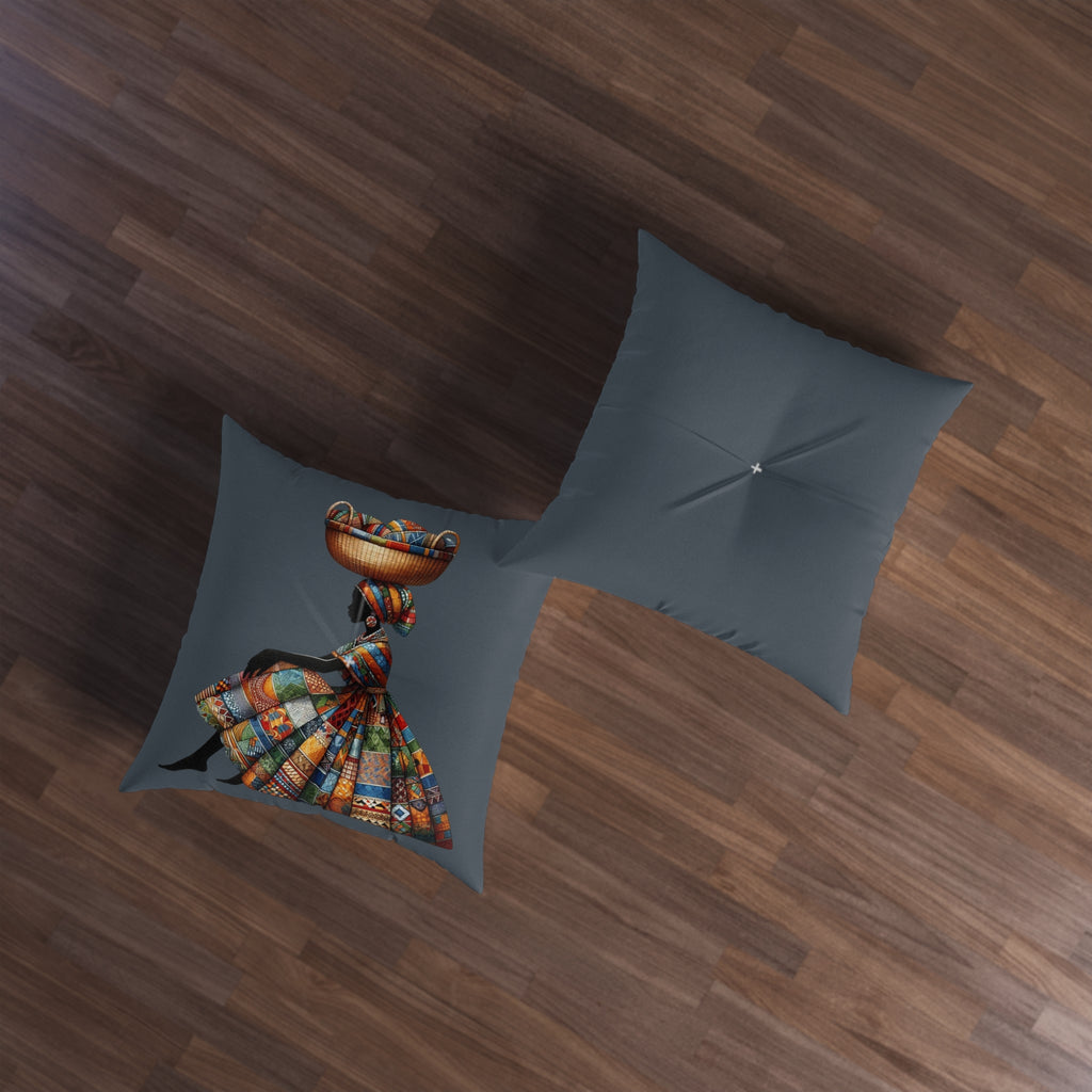 Prayer Pillow, Meditation Pillow, Floor Pillow, Square Pillow