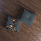 Prayer Pillow, Meditation Pillow, Floor Pillow, Square Pillow