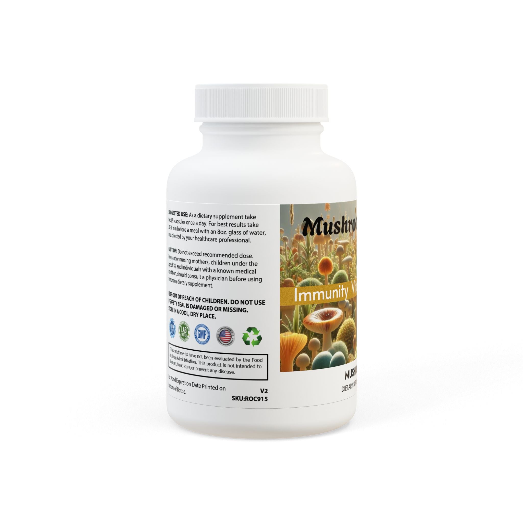 Mushroom Blend Supplement (60 Capsules)