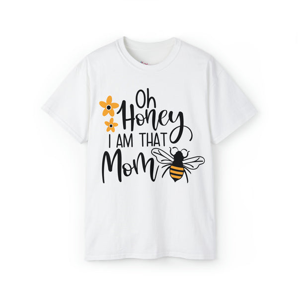 T-shirt, Mama t-shirt, Honey Bee, Tee, Yellow t-shirt