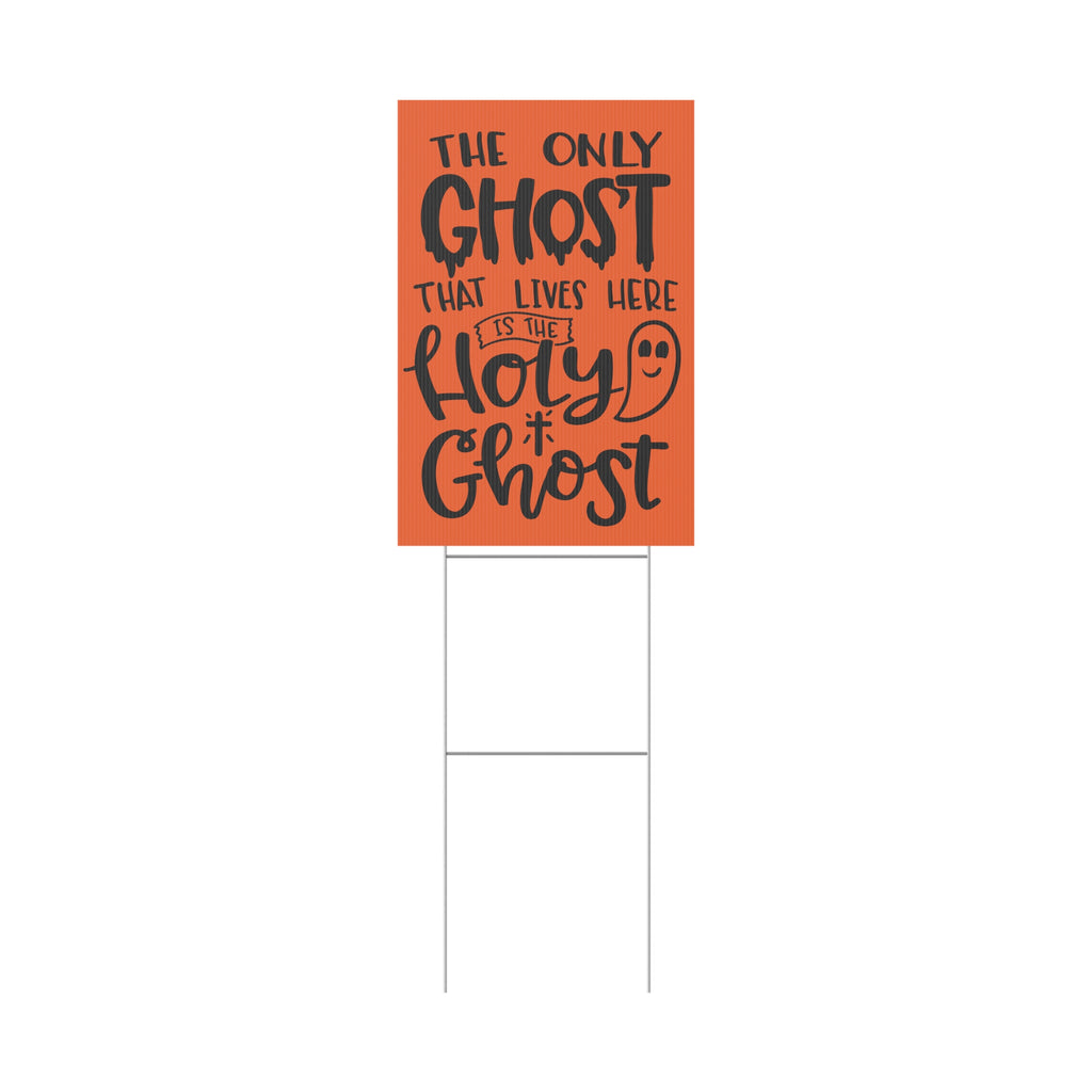 Plastic Yard Sign, Yard Sign, Halloween Sign, Sign,