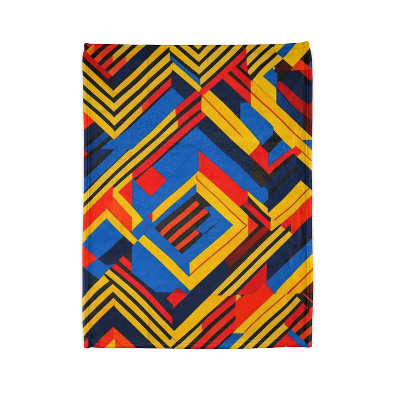 Ankara Print, Soft Polyester Blanket, Blanket