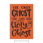 Plastic Yard Sign, Yard Sign, Halloween Sign, Sign,