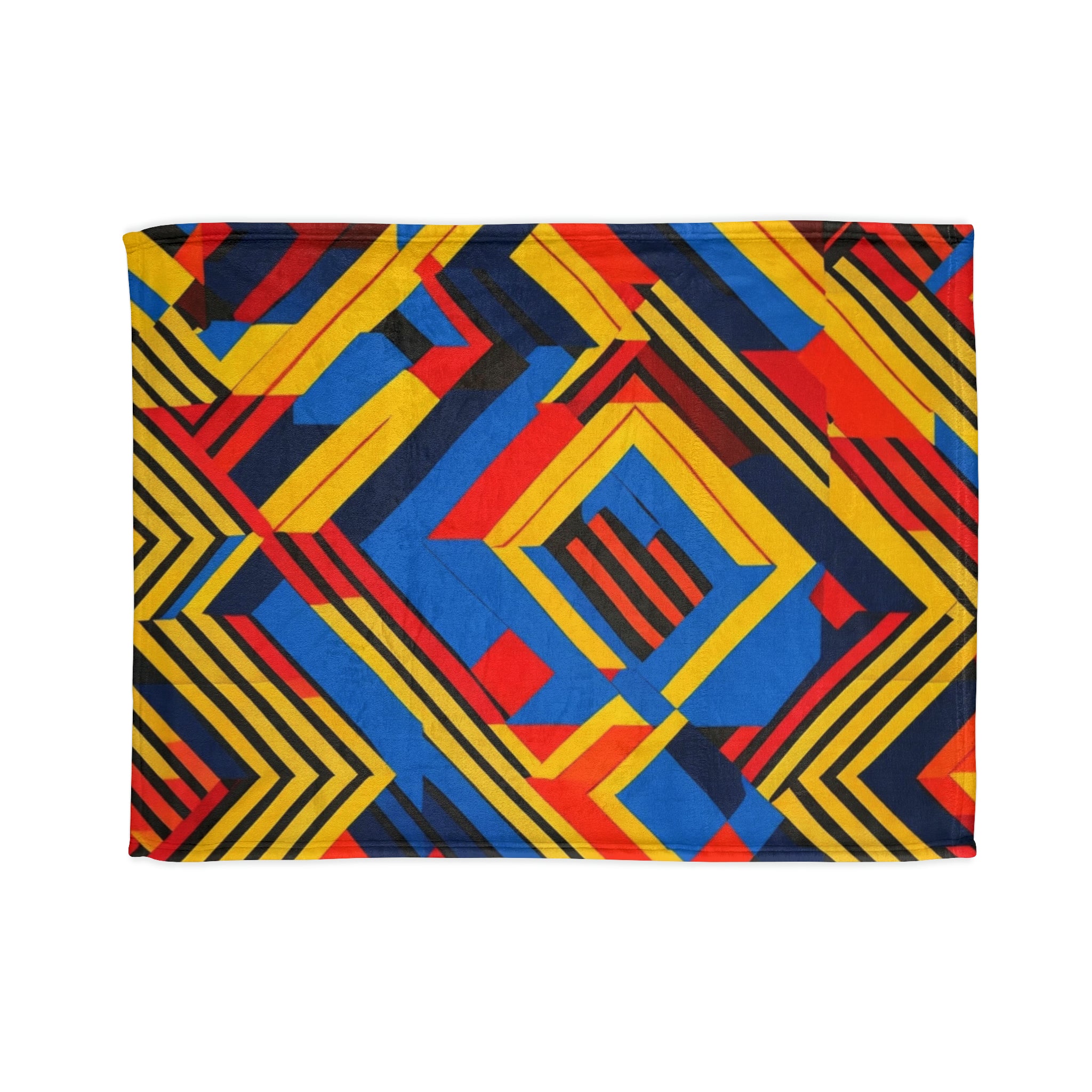 Ankara Print, Soft Polyester Blanket, Blanket