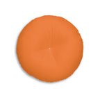 Floor Pillow, Tufted Round Floor Pillow, Reading Pillow, African Print Pillow, African Village