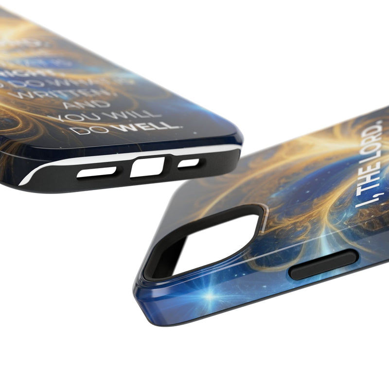 Inspirational Phone Case - I, The Lord - Impact-Resistant Cover, Bible Verse Gift, Motivational Case, Christian Accessory
