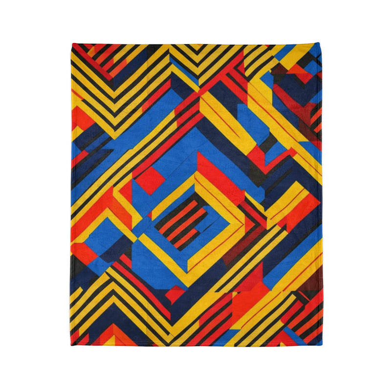 Ankara Print, Soft Polyester Blanket, Blanket