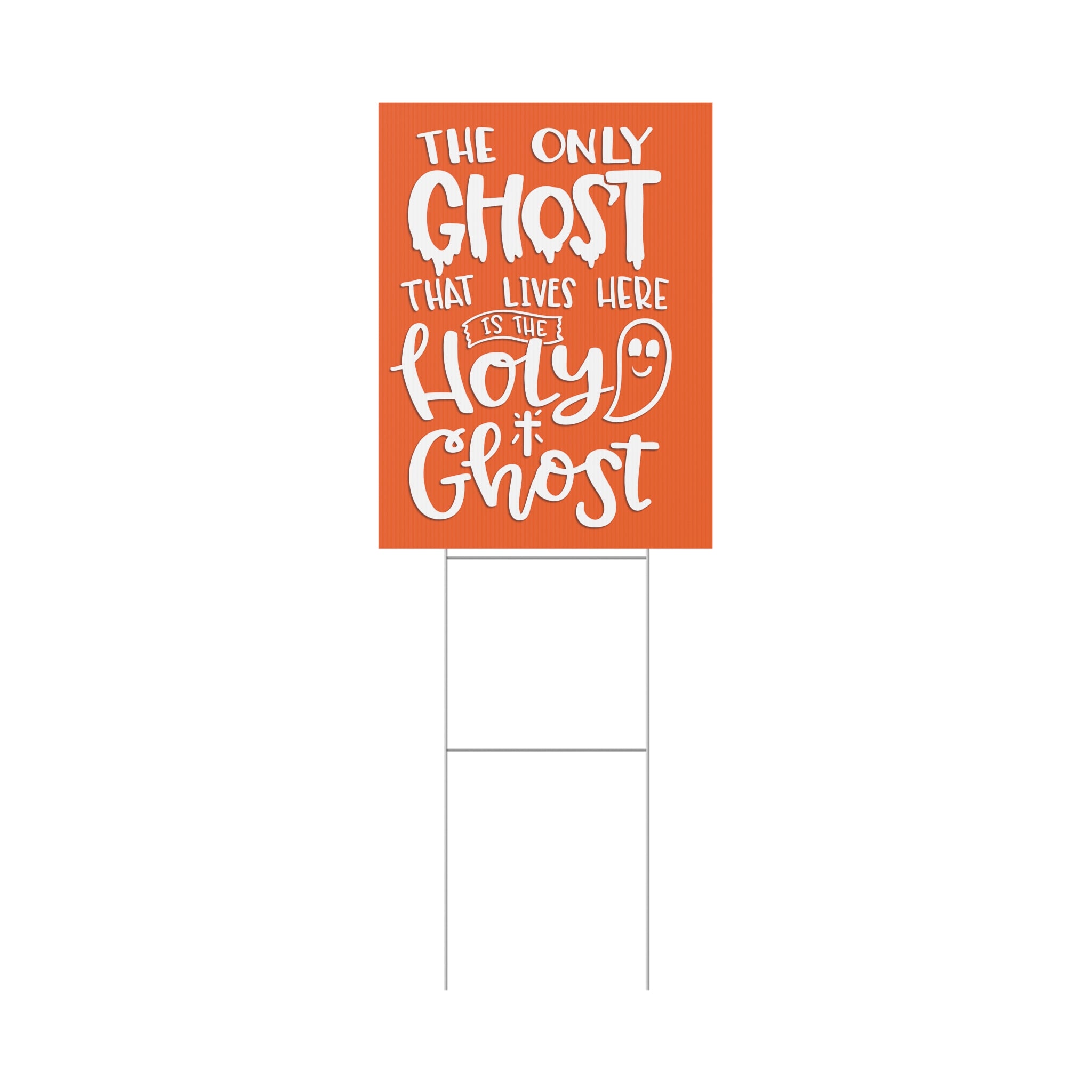 Plastic Yard Sign, Yard Sign, Halloween Sign, Sign,