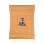 Artistic African Woman Comforter - Vibrant Bohemian Bedding