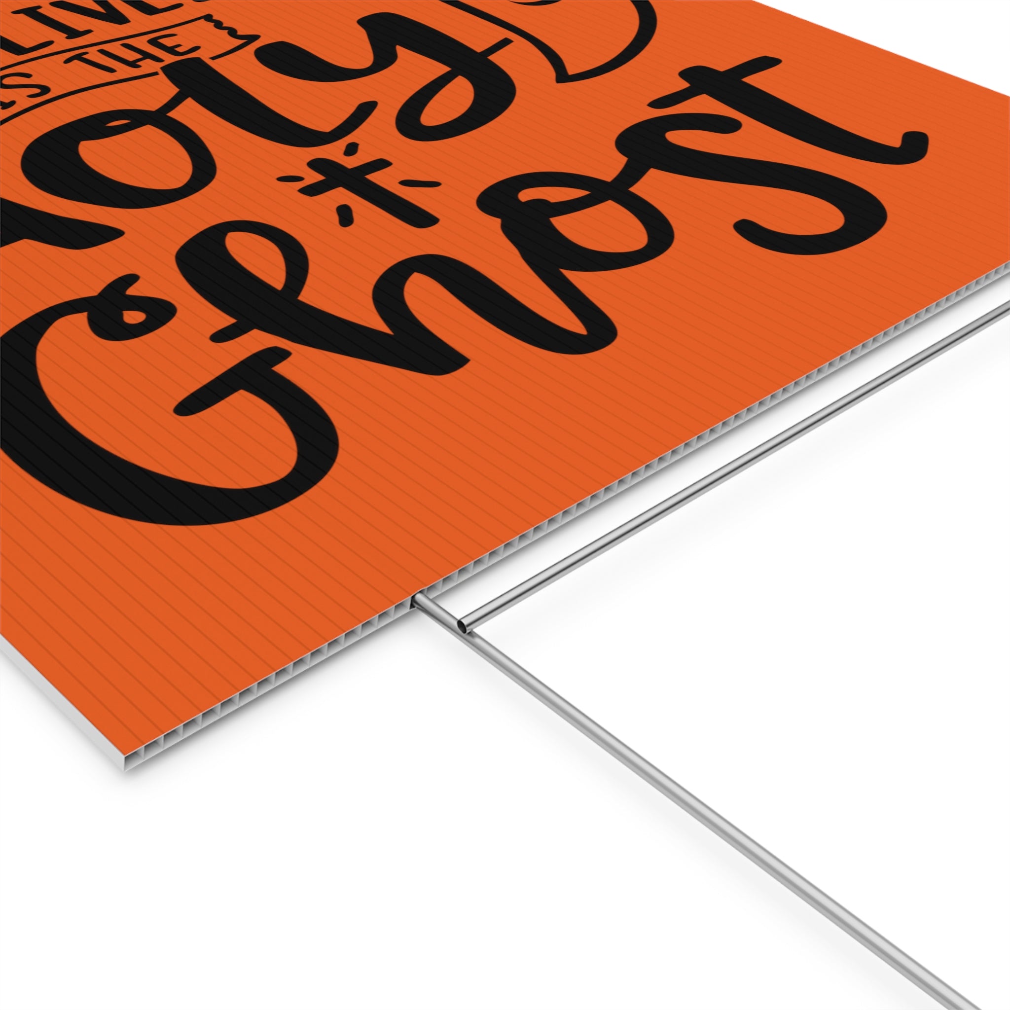 Plastic Yard Sign, Yard Sign, Halloween Sign, Sign,