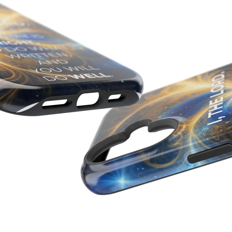 Inspirational Phone Case - I, The Lord - Impact-Resistant Cover, Bible Verse Gift, Motivational Case, Christian Accessory