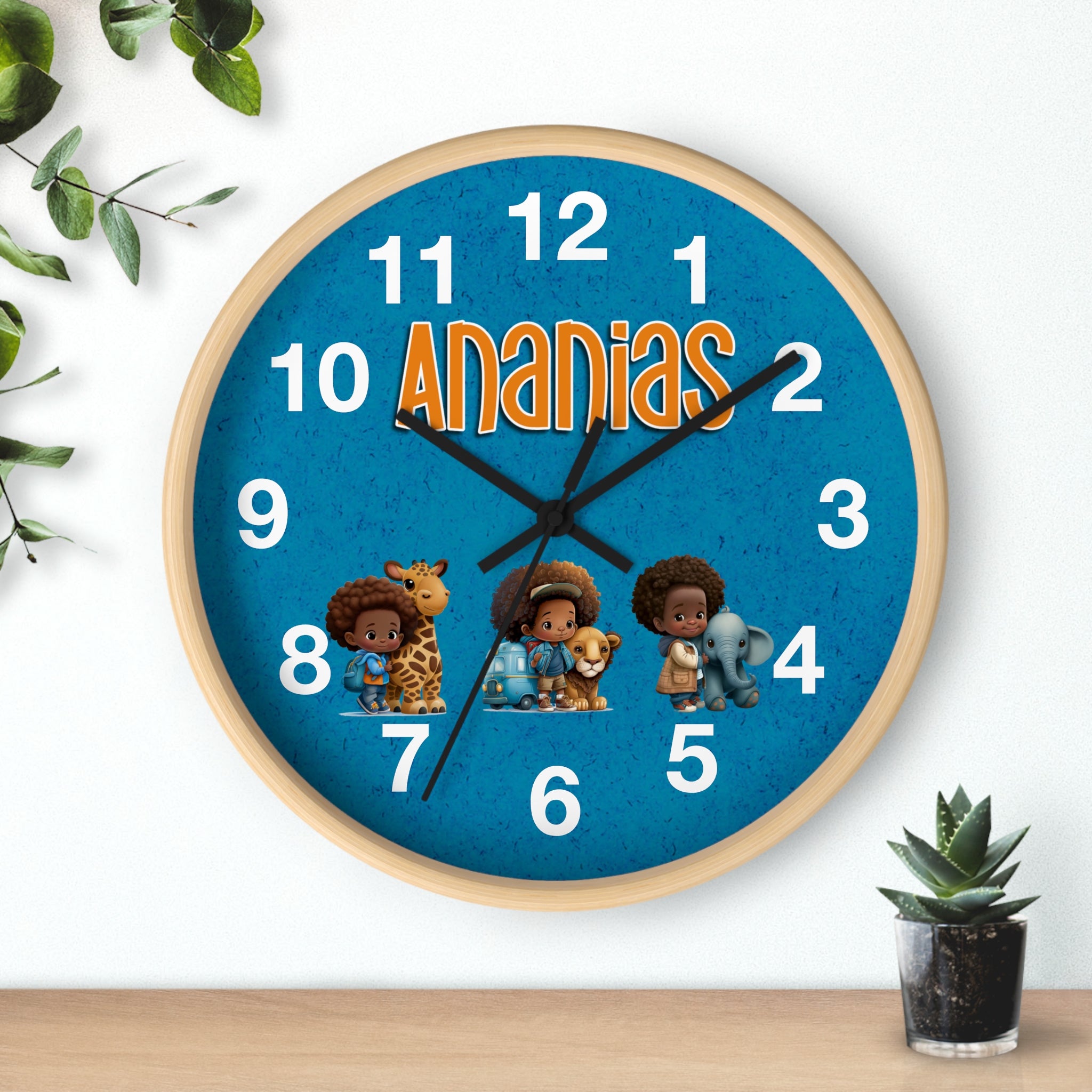 Wall Clock, Nursery Clock, Clock