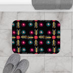 Bath Mat, Aztec Print Bath Mat, Colorful Bath Mat