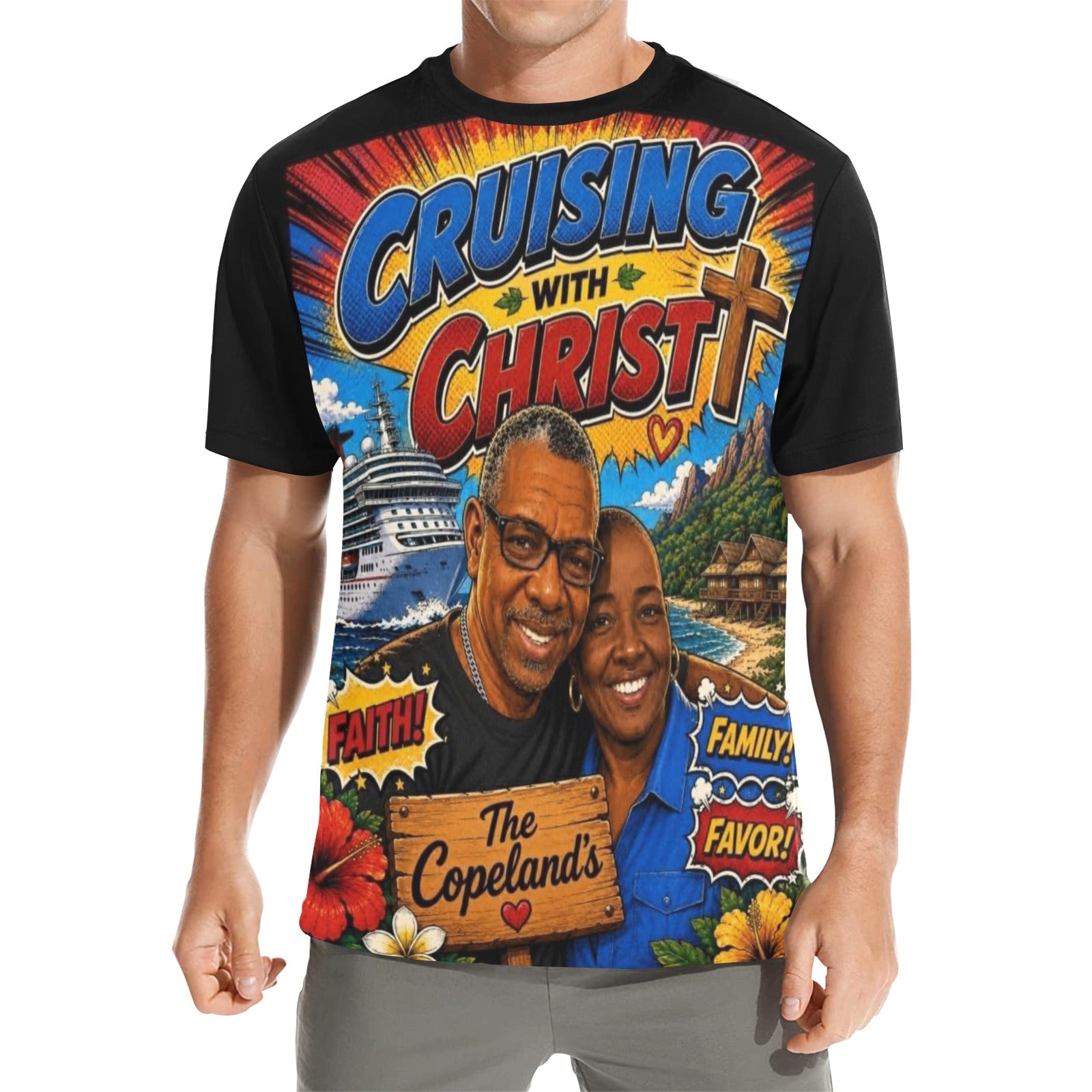 Cruise Unisex All Over Print Crew Neck T-Shirt (Model T40-2)