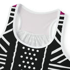 Women's Tank Top, Tank Top, Cami, African Print Shirt
