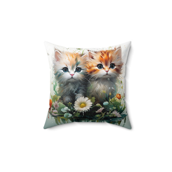 Cat Pillow, Bedroom Pillow, Sofa Pillow, Throw pillow, Kitten Pillow