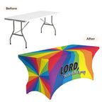 Elastic table cover