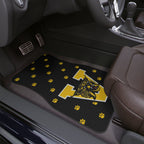 Custom Pet-Themed Car Floor Mat, Paw Print Design, Auto Accessory, Wildcat Lover Gift, Car Decor