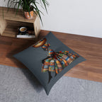 Prayer Pillow, Meditation Pillow, Floor Pillow, Square Pillow