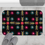 Bath Mat, Aztec Print Bath Mat, Colorful Bath Mat