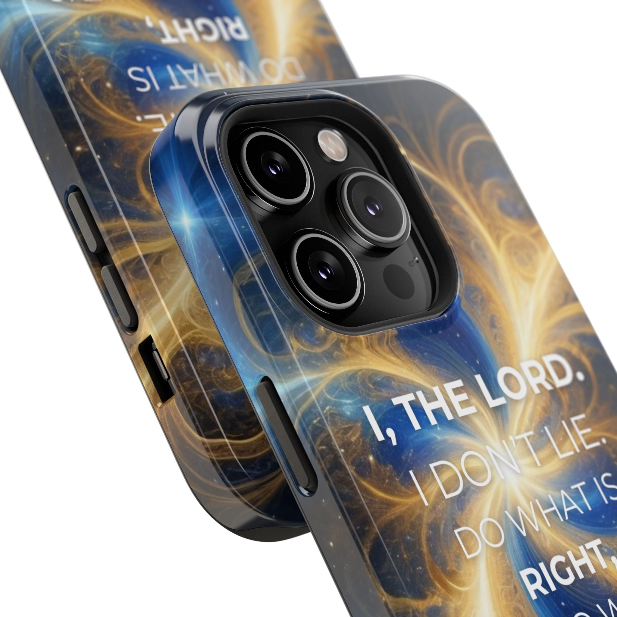 Inspirational Phone Case - I, The Lord - Impact-Resistant Cover, Bible Verse Gift, Motivational Case, Christian Accessory