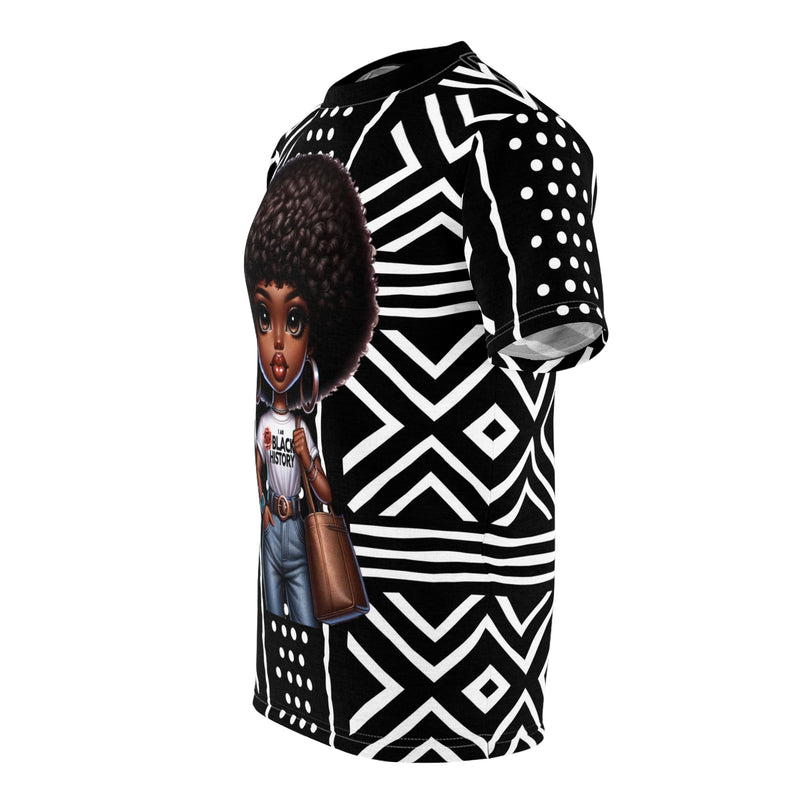 African Print t-shirt, Juneteenth, Black Tee, Black History T-shirt, I am black history