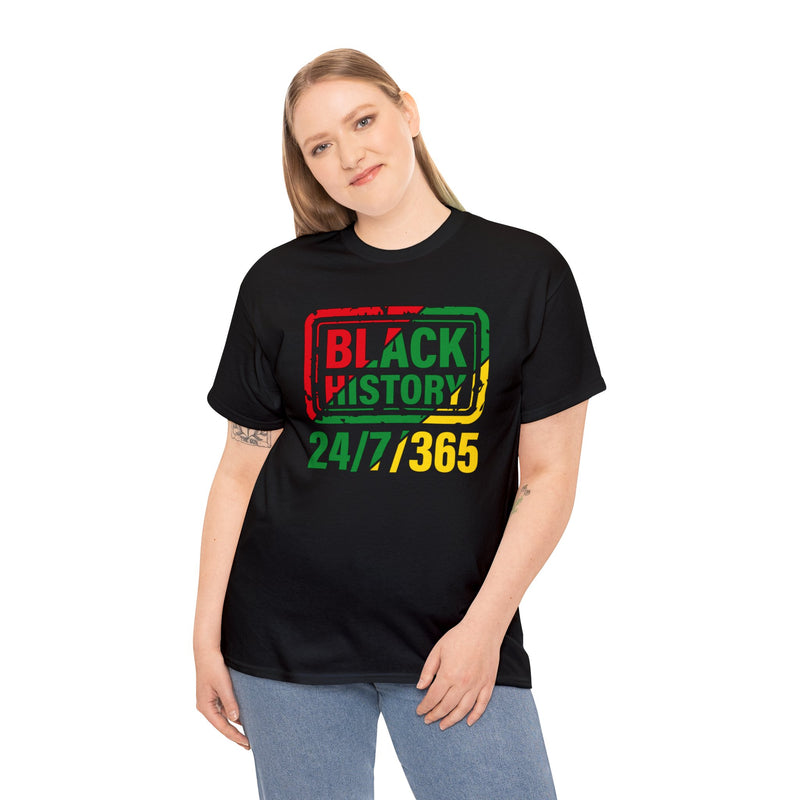 Black History t-shirt, Cotton T-shirt, Black t-shirt, T-shirt