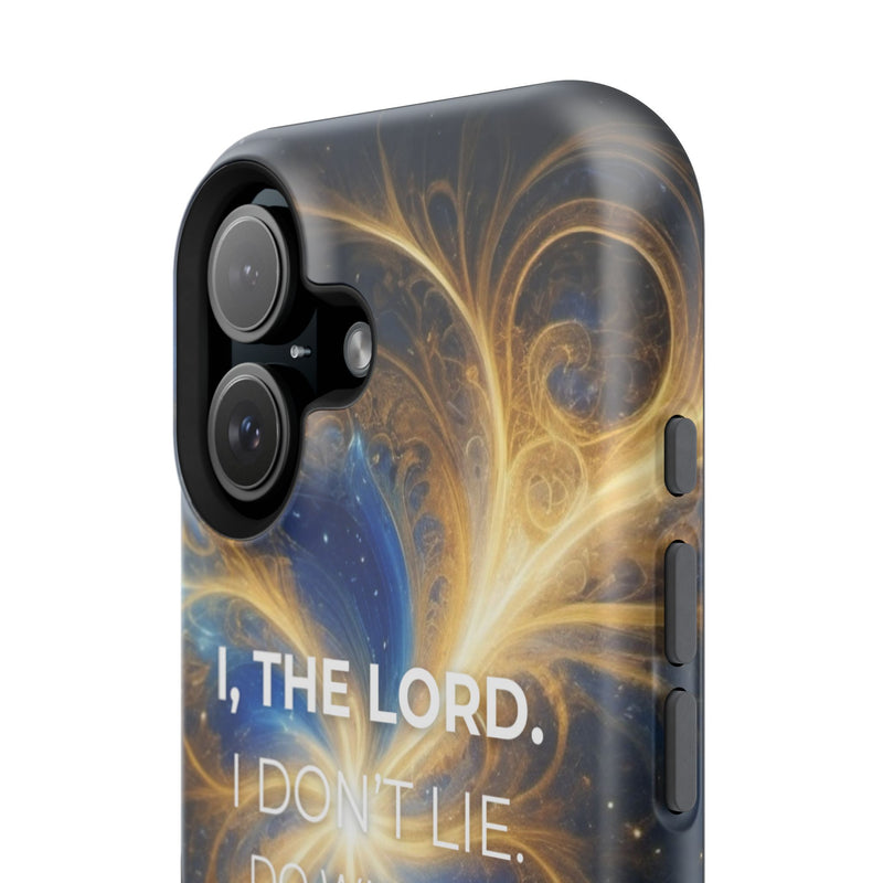 Inspirational Phone Case - I, The Lord - Impact-Resistant Cover, Bible Verse Gift, Motivational Case, Christian Accessory