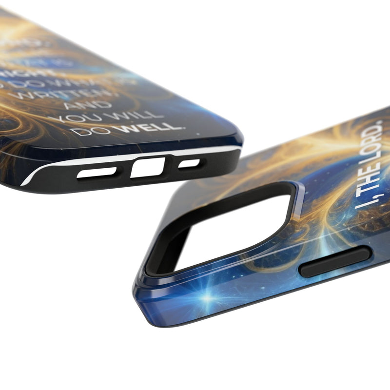 Inspirational Phone Case - I, The Lord - Impact-Resistant Cover, Bible Verse Gift, Motivational Case, Christian Accessory