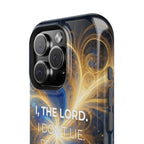 Inspirational Phone Case - I, The Lord - Impact-Resistant Cover, Bible Verse Gift, Motivational Case, Christian Accessory