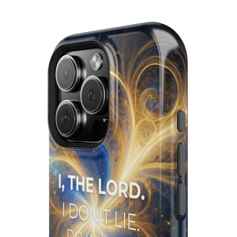 Inspirational Phone Case - I, The Lord - Impact-Resistant Cover, Bible Verse Gift, Motivational Case, Christian Accessory