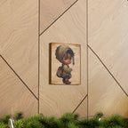 Afro Girl Canvas, African Canvas, Canvas for Home Decor, Wall Decoration, Housewarming Gift, Girl Canvas, Nursery