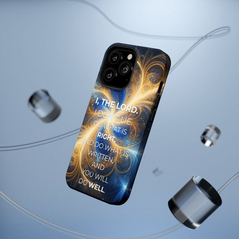 Inspirational Phone Case - I, The Lord - Impact-Resistant Cover, Bible Verse Gift, Motivational Case, Christian Accessory
