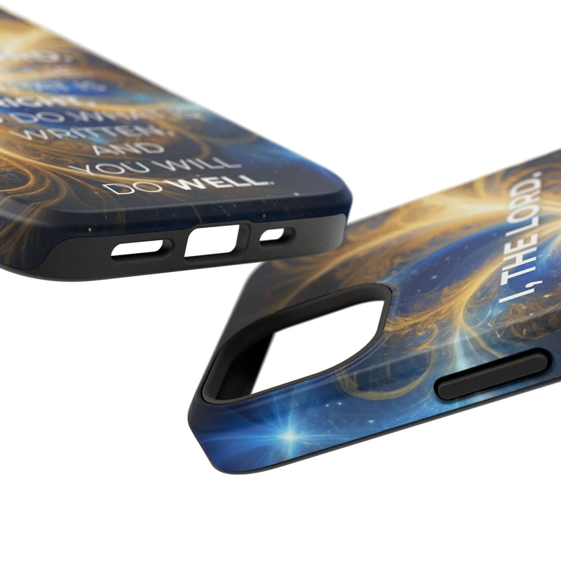 Inspirational Phone Case - I, The Lord - Impact-Resistant Cover, Bible Verse Gift, Motivational Case, Christian Accessory